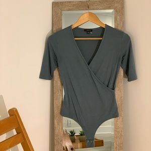 Cute teal bodysuit